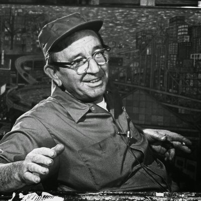 Portrait of Ralph Fasanella