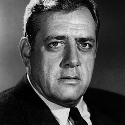 Portrait of Raymond Burr
