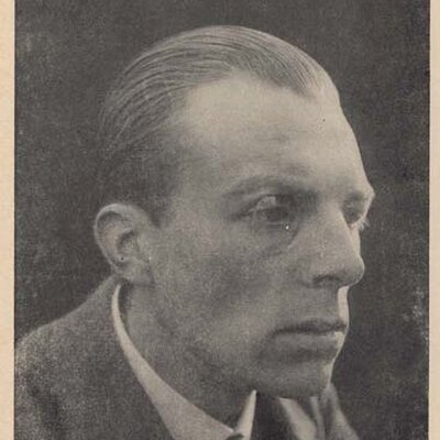 Portrait of Richard Huelsenbeck