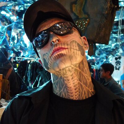 Portrait of Rick Genest