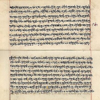 Portrait of Rig Veda
