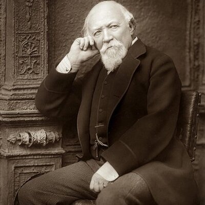 Portrait of Robert Browning