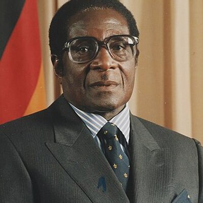 Portrait of Robert Mugabe