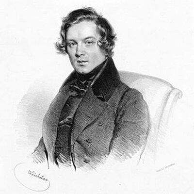 Portrait of Robert Schumann
