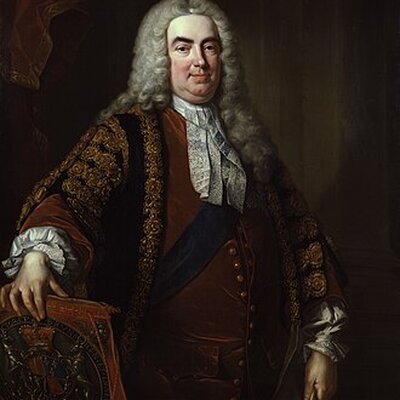 Portrait of Robert Walpole