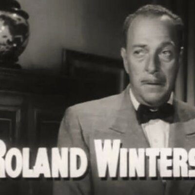 Portrait of Roland Winters