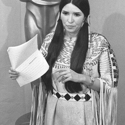 Portrait of Sacheen Littlefeather