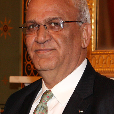 Portrait of Saeb Erekat