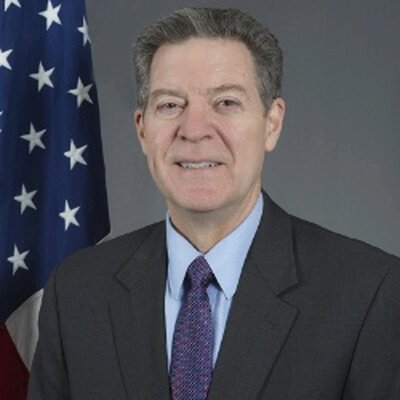 Portrait of Sam Brownback