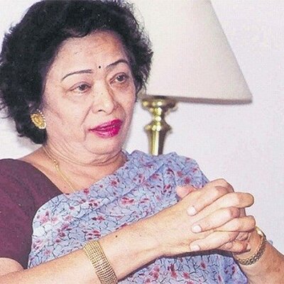 Portrait of Shakuntala Devi