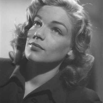 Portrait of Simone Signoret