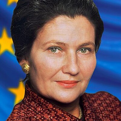 Portrait of Simone Veil