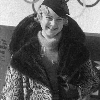 Portrait of Sonja Henie
