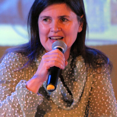 Portrait of Sophie Aldred