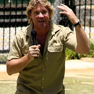Portrait of Steve Irwin
