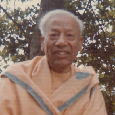 Portrait of Swami Prabhavananda