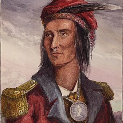 Portrait of Tecumseh