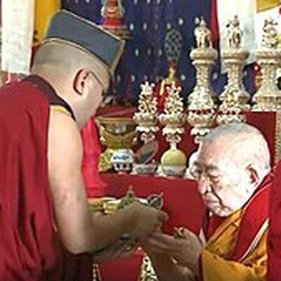 Portrait of Thrangu Rinpoche