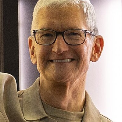Portrait of Tim Cook