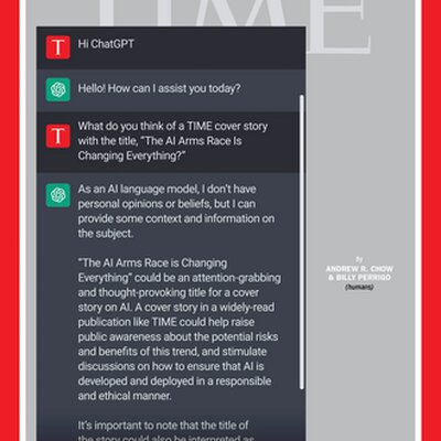 Portrait of Time Magazine