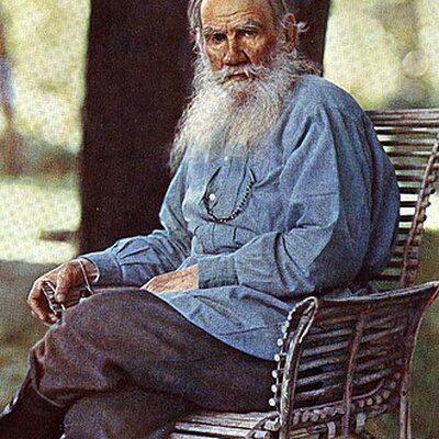Portrait of Tolstoy