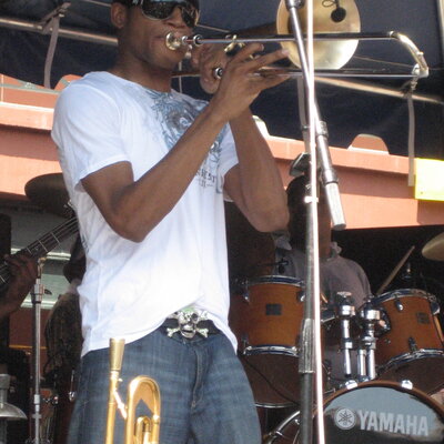 Portrait of Trombone Shorty