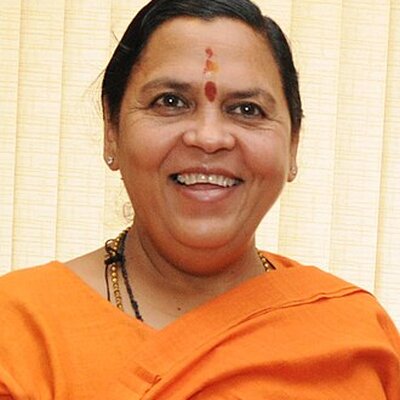 Portrait of Uma Bharti