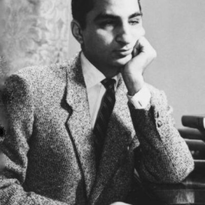 Portrait of Ved Mehta