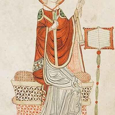 Portrait of Venerable Bede