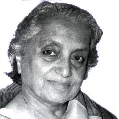 Portrait of Vimala Thakar