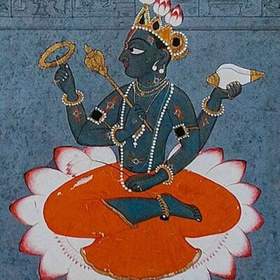 Portrait of Vishnu