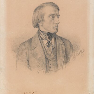 Portrait of Vissarion Belinsky