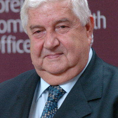 Portrait of Walid Muallem