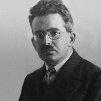 Portrait of Walter Benjamin