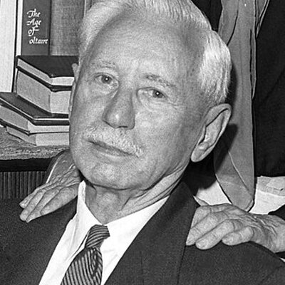 Portrait of Will Durant