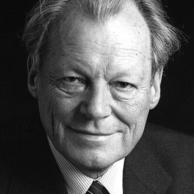 Portrait of Willy Brandt