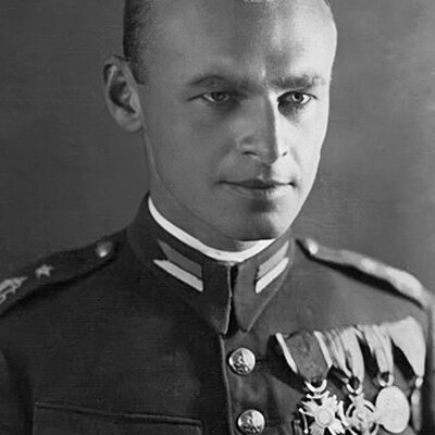 Portrait of Witold Pilecki
