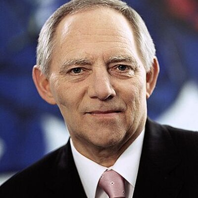 Portrait of Wolfgang Schauble