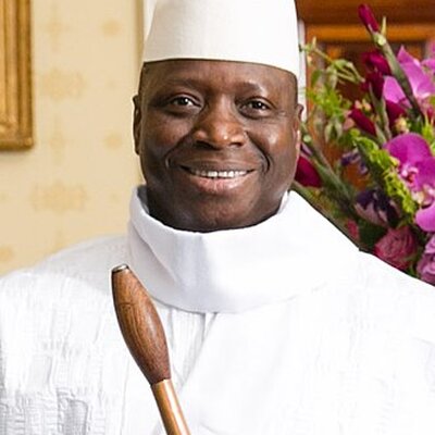 Portrait of Yahya Jammeh