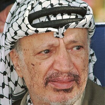 Portrait of Yasir Arafat