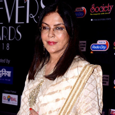 Portrait of Zeenat Aman